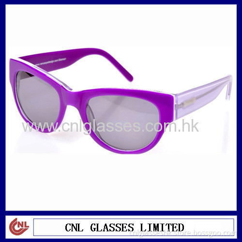 Hot Selling Three Tone Acetate Authentic Sunglasses For Girls